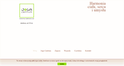 Desktop Screenshot of joga.net.pl